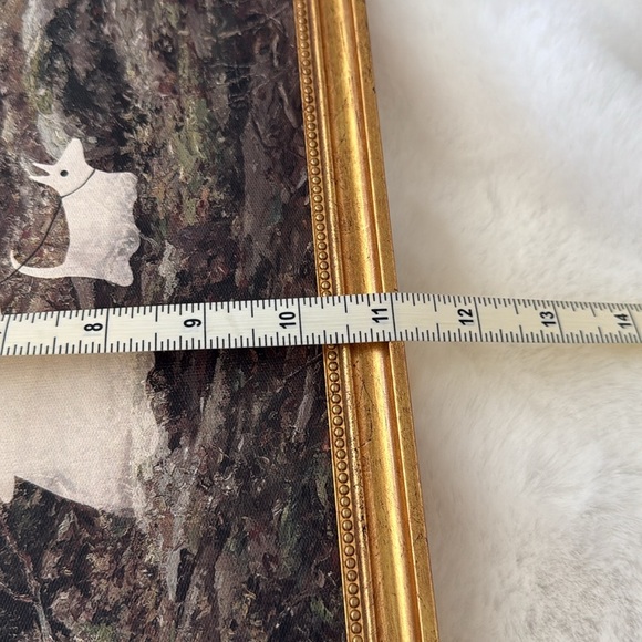 NEW Ghost Walking A Dog Wall Artt Halloween Decor - Picture 6 of 7